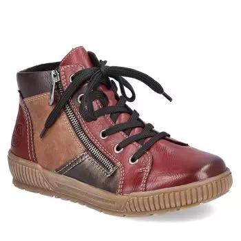 Ботинки Rieker, красный