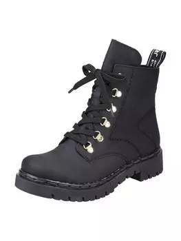 Ботинки Rieker Lace-Up Ankle Boots, черный