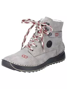 Ботинки Rieker Lace-Up Ankle Boots, серый