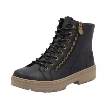 Ботинки Rieker Lace-Up Boots, черный