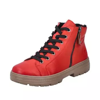 Ботинки Rieker Lace-Up Boots, ярко-красный