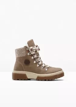 Ботинки Rieker на шнуровке Rieker, коричневый