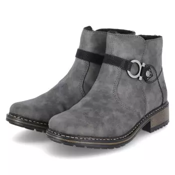 Ботинки rieker Stiefeletten, серый