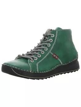 Ботинки rieker, зеленый