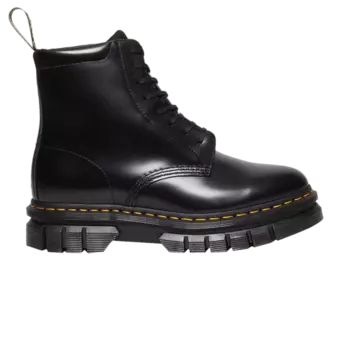 Ботинки Rikard Smooth Leather Platform Lace Up Boots 'Black', черный