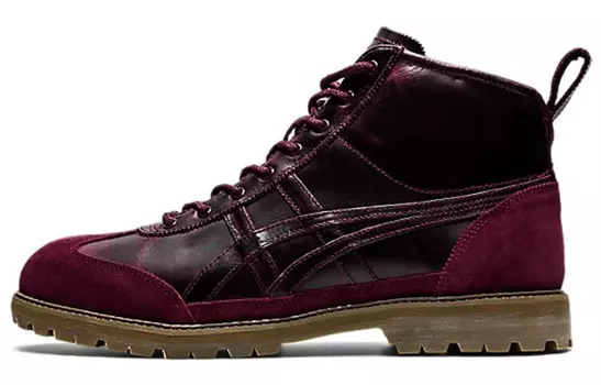 Ботинки Rinkan Outdoor унисекс бордовые Onitsuka Tiger