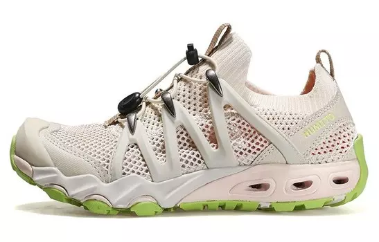 Ботинки River Trekking женские бежевый/зеленый Humtto