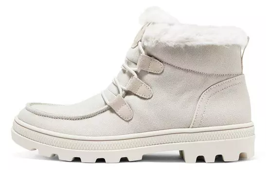 Ботинки Roadies Outdoor женские высокие молочно-белые Skechers