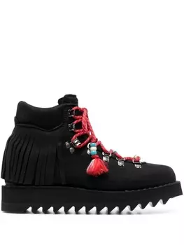 Ботинки Roccia с бахромой из коллаборации с Diemme Alanui, черный
