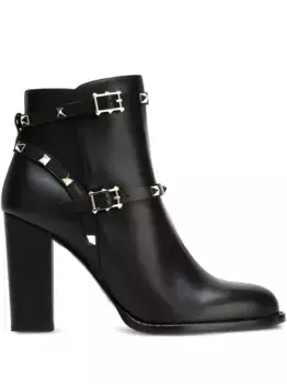Ботинки Rockstud VALENTINO GARAVANI, черный