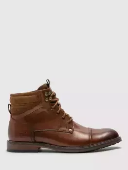 Ботинки Rodd & Gunn Dunedin Leather Military, цвет tan/burnish