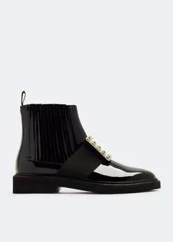 Ботинки Roger Vivier Viv' Rangers Chelsea, черный