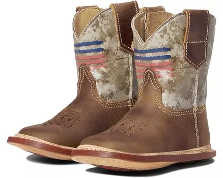 Ботинки Roper Cowbaby Stripes, коричневый