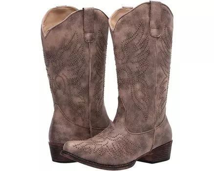 Ботинки Roper Eaglets, цвет Tan Faux Leather