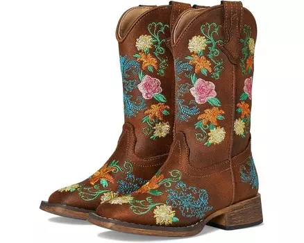 Ботинки Roper Kids Bailey Floral, желто-коричневый