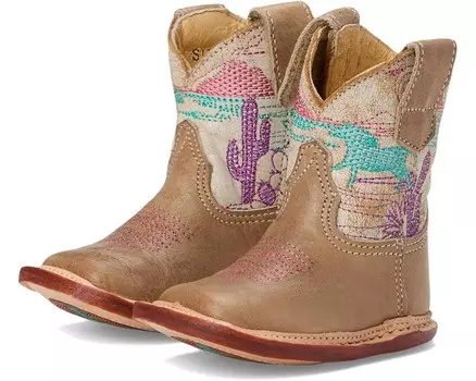 Ботинки Roper Kids Cowbabies Running Free, коричневый