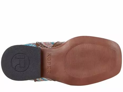 Ботинки Roper Kids Glitter Swirl (Toddler/Little Kid), коричневый