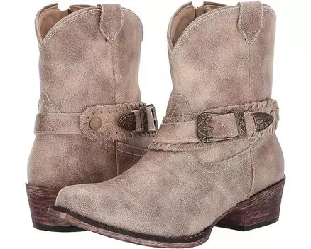 Ботинки Roper Nelly, цвет Vintage Beige Faux Leather