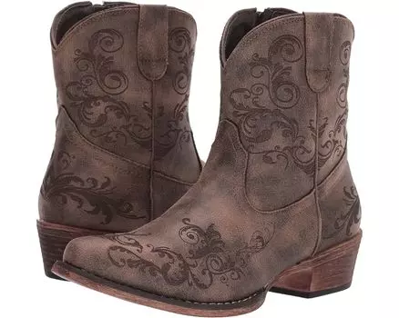 Ботинки Roper Short Stuff, цвет Vintage Brown Faux Leather