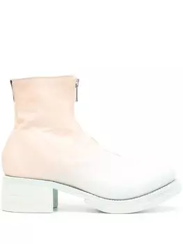 Ботинки с эффектом градиента Guidi, зеленый