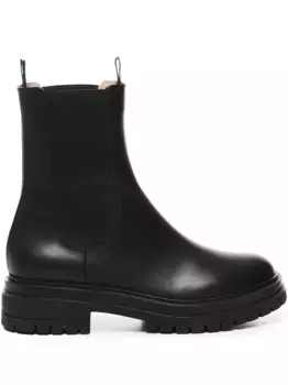 Ботинки с эластичными вставками Gianvito Rossi, черный