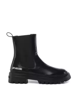 Ботинки с эластичными вставками Love Moschino, черный