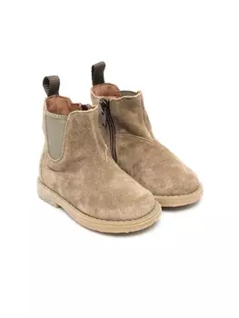 Ботинки с эластичными вставками Pp, бежевый