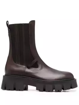 Ботинки с эластичными вставками PREMIATA, коричневый