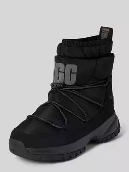 Ботинки с этикеткой и профилированной подошвой, модель «YOSE» UGG, черный
