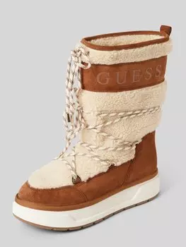 Ботинки с этикеткой, модель «UNDELA» Guess, бежевый