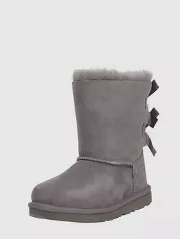 Ботинки с бантиком модель "BAILY" UGG, светло-серый