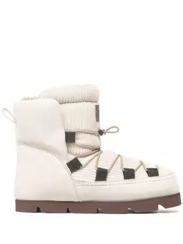 Ботинки с декором Monili Brunello Cucinelli, белый