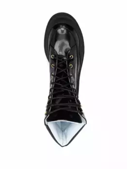 Ботинки с логотипом Chiara Ferragni, черный