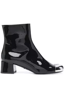 Ботинки с логотипом Prada, черный