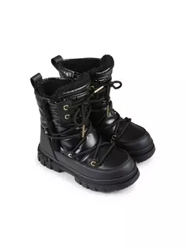 Ботинки с логотипом Tommy Hilfiger Junior, черный