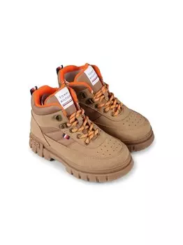 Ботинки с логотипом Tommy Hilfiger Junior, коричневый