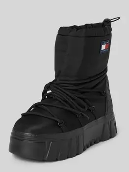 Ботинки с нашивкой-лейблом модель 'HYBRID BOOT' Tommy Jeans, черный