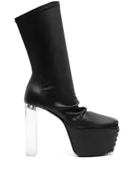 Ботинки с открытым носком Rick Owens, черный