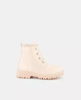 Ботинки с платиновым блеском El Corte Ingls, розовый