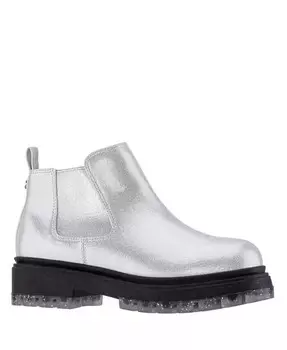 Ботинки с подошвой Prisila Gliter для маленьких девочек Nina, черный