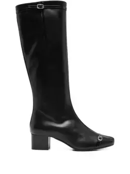 Ботинки с пряжками Carel Paris, черный