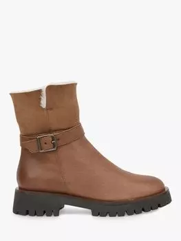 Ботинки с пряжкой и отделкой из овчины Celtic & Co.