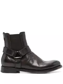 Ботинки с пряжкой Silvano Sassetti, коричневый