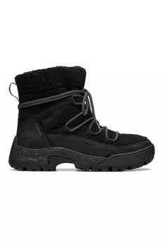 Ботинки с рифленой подошвой Clarks, черный