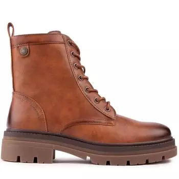 Ботинки с тиснением REFRESH, коричневый