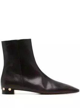 Ботинки с заклепками Nanushka, коричневый