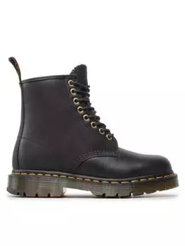 Ботинки с зубчатой подошвой Dr. Martens Botas de combate 1460, черный