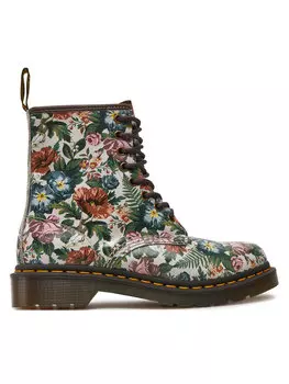 Ботинки с зубчатой подошвой Dr. Martens Botas de combate 1460 English Garden, цветной