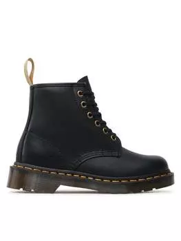 Ботинки с зубчатой подошвой Dr. Martens Botas de combate Vegan 101, черный