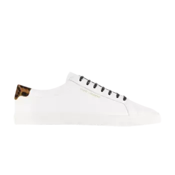 Ботинки Saint Laurent Andy, белый